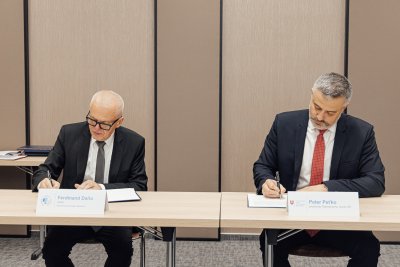 Podpis Memoranda o spolupráci medzi ŠÚ SR a EUBA a ďalšími 6 univerzitami